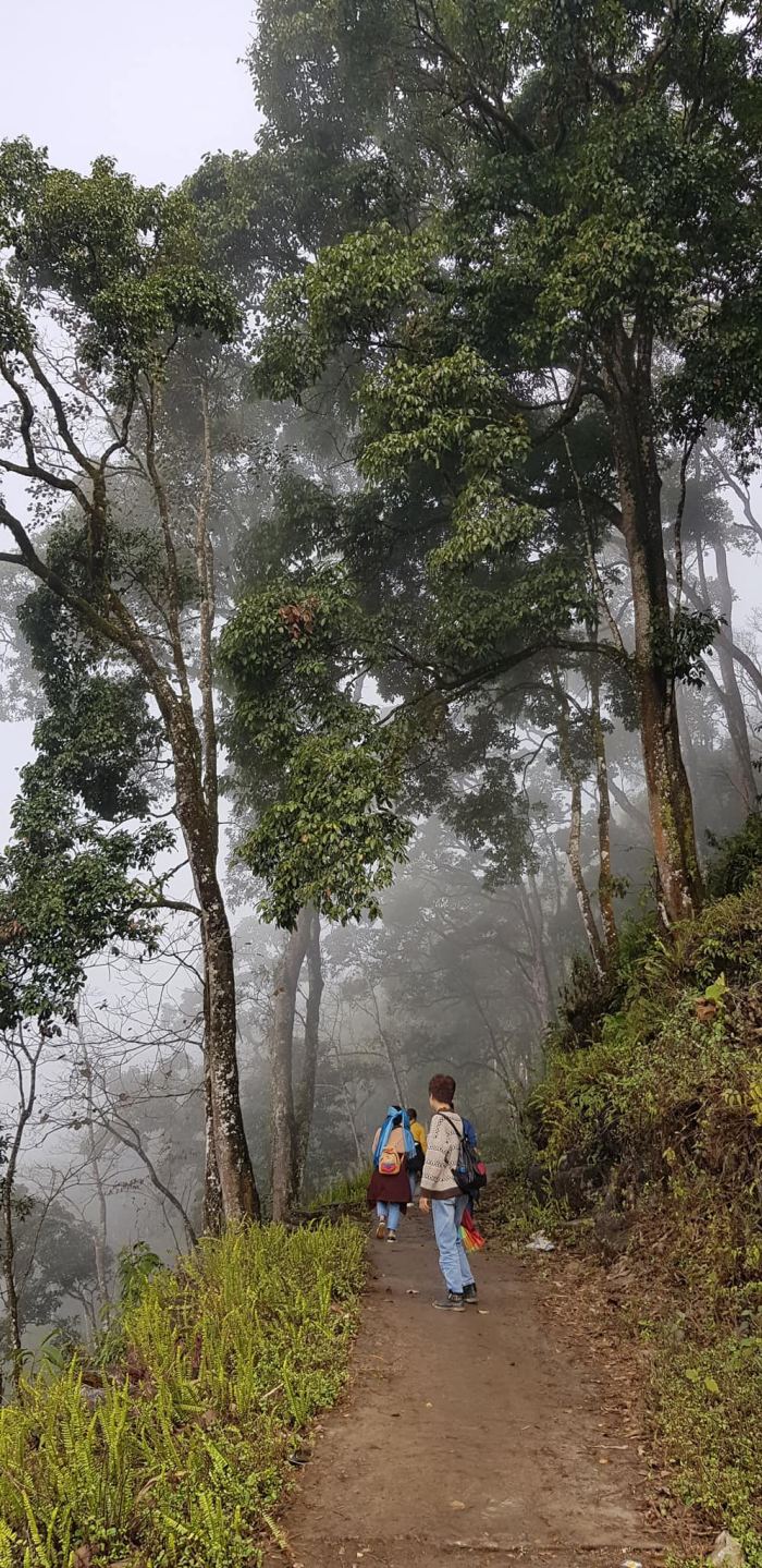 Đường vào Làng Sảo Há Hà Giang 