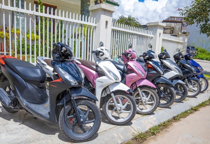 thuê xe máy ở Cà Mau