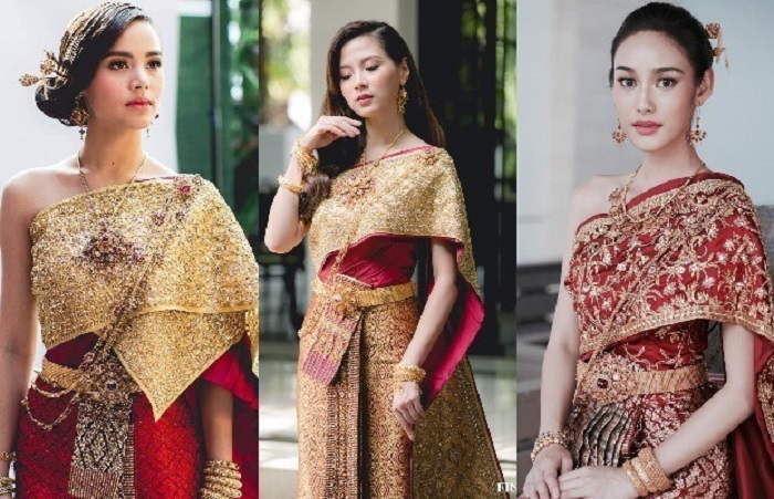 trang phục truyền thống Thái Lan Chakkri 