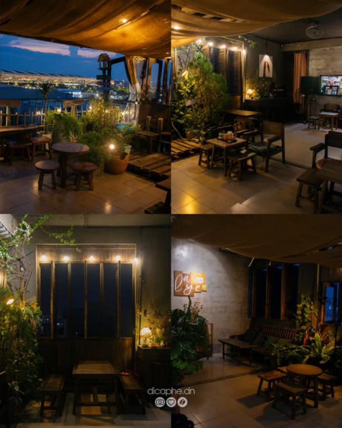 quán cafe ngắm máy bay Đà Nẵng Nóc Rooftop