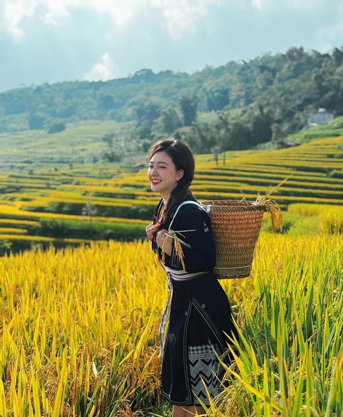 Kinh nghiệm du lịch Na Hang Tuyên Quang rằng Hồng Thái có ruộng bậc thang đẹp nhất huyện Na Hang