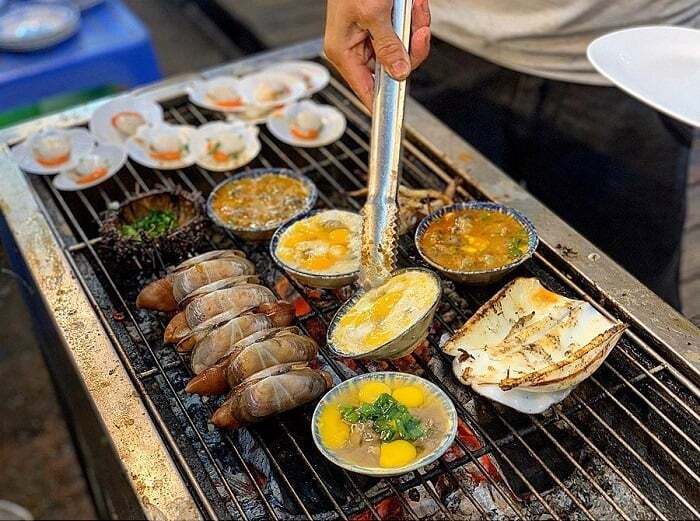 quán gỏi cá trích ngon nổi tiếng ở Phú Quốc - Chợ đêm Phú Quốc