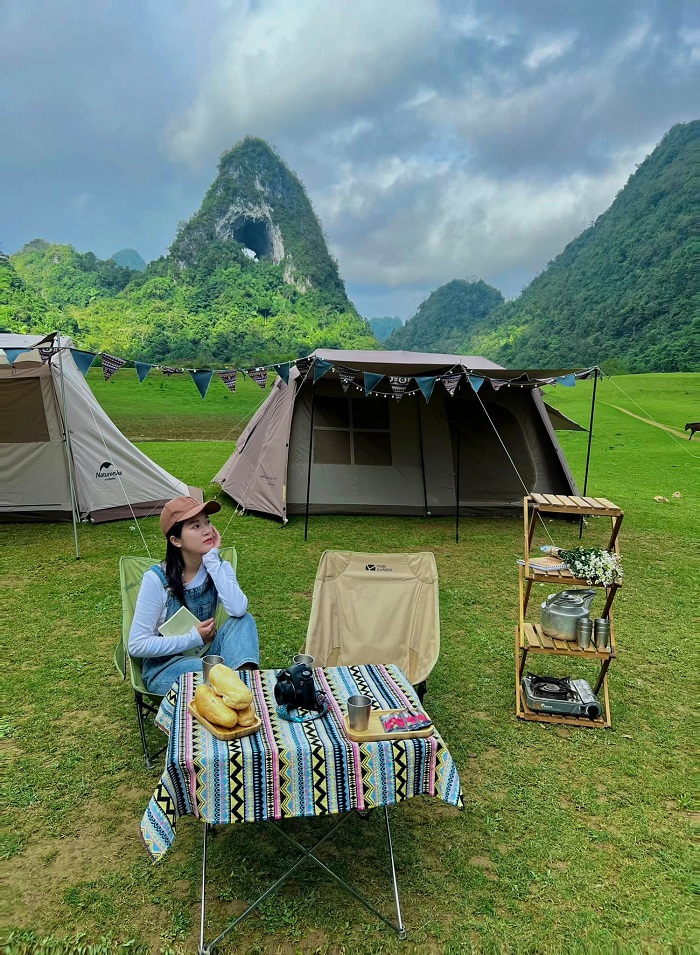 Kinh nghiệm đi đồi cỏ cháy Ba Quáng Cao Bằng rằng tới núi Thủng Cao Bằng để dã ngoại còn gì bằng