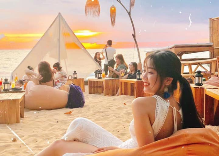 Đồng thời, Tiki Beach Bar cũng là điểm ngắm hoàng hôn Phú Quốc được “săn lùng”