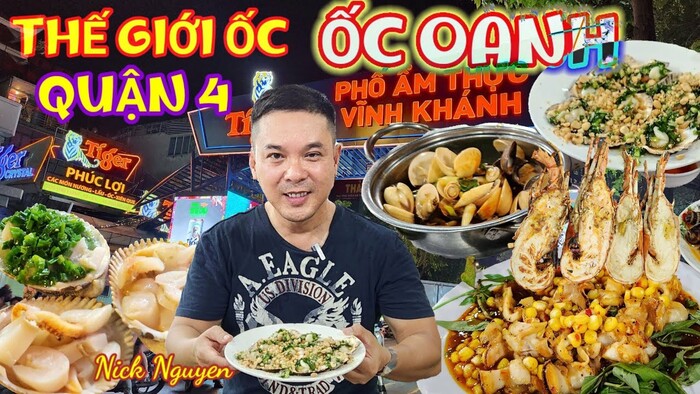 Quán ăn ngon nổi tiếng ở TP Hồ Chí Minh - Các quán ốc ngon ở Sài Gòn