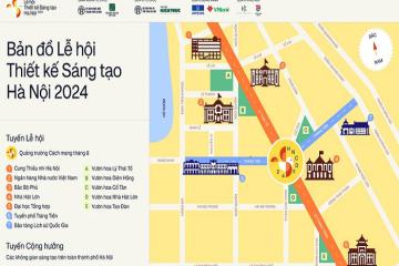 Lễ hội Thiết kế Sáng tạo Hà Nội 2024 thu hút người dân và du khách