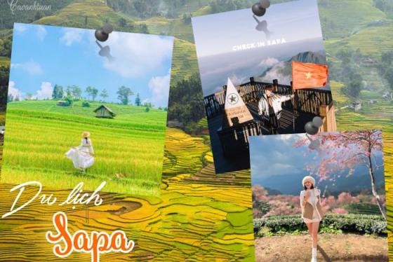 Bản đồ các điểm du lịch nổi tiếng Sapa đẹp ngất ngây 