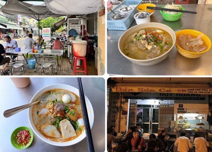 Quán Kiều là quán bún sứa ngon ở Ninh Thuận rất nổi tiếng