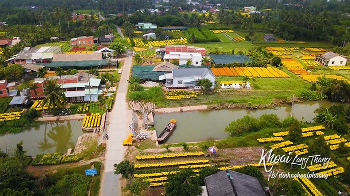  làng hoa Cái Mơn