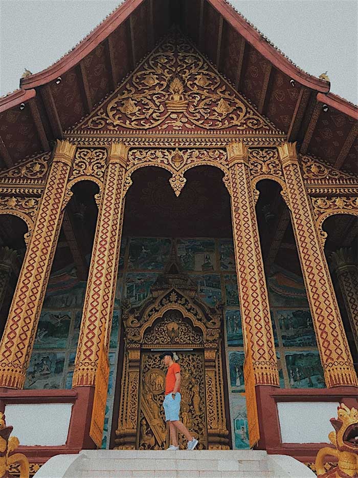Những ngôi chùa với kiến trúc hoành tráng ở Luang Phrabang