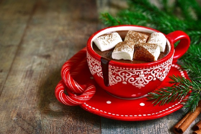 Hot chocolate món ăn Giáng sinh quen thuộc 