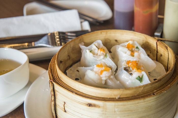 Món Dimsum nổi tiếng tại khu phố ăn đêm của Singapore.