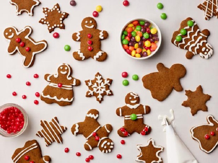 Gingerbread Cookie món ăn Giáng sinh ở Mỹ ngon hấp dẫn