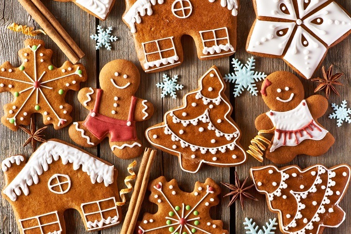 Gingerbread Cookie món ăn Giáng sinh ở Mỹ ngon hấp dẫn