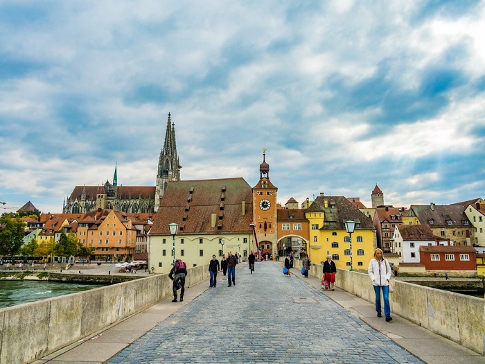 di sản thế giới tại Đức thị trấn Regensburg