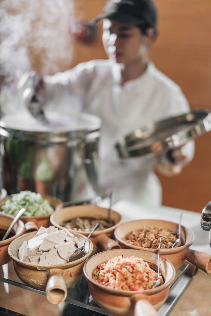 nhà hàng buffet sang trọng ở Sài Gòn