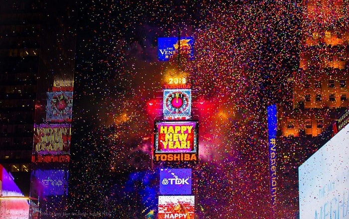 10 địa điểm đón năm mới trên thế giới 