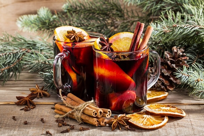 rượu mulled là đồ uống giáng sinh đặc biệt