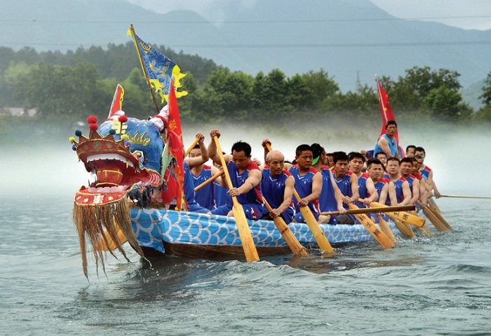 lễ hội đặc sắc ở Malaysia lễ hội thuyền rồng