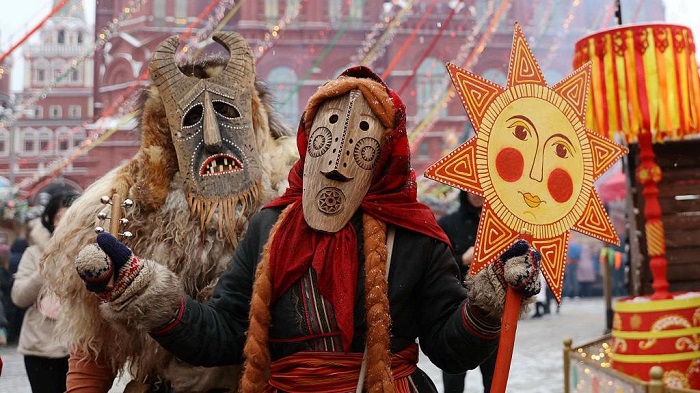 lễ hội đặc sắc ở Nga  Lễ hội Maslenitsa điên rồ
