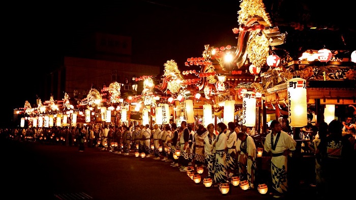 lễ hội tháng 12 Chichibu Fesstival