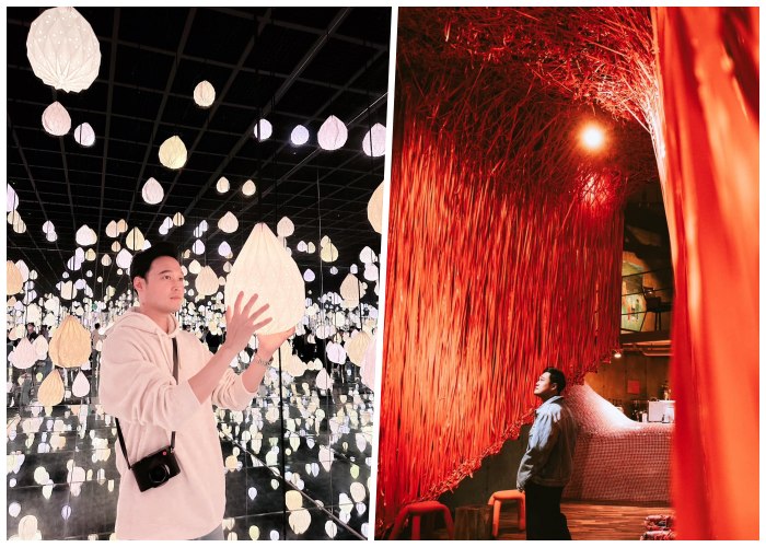 Quang Vinh check-in bảo tàng ở Hàn Quốc ngắm không gian siêu thực tuyệt đẹp 