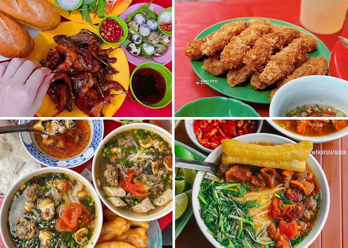 No căng bụng khám phá Tour ẩm thực Tống Duy Tân Tạ Hiện Chợ đêm Đồng Xuân