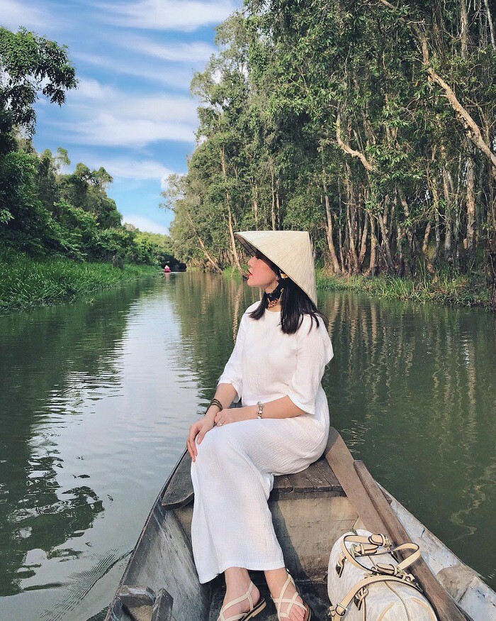 du lịch Đồng Tháp du ngoạn sông nước tại khu sinh thái Gáo Giồng