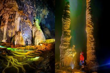Khám phá hang rục mòn Quảng Bình vẻ đẹp tiềm ẩn ở vùng biên giới Việt - Lào 