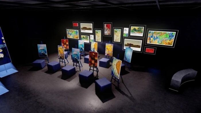 Triển lãm nghệ thuật tương tác đa giác quan Van Gogh rộng 3.800 m2 
