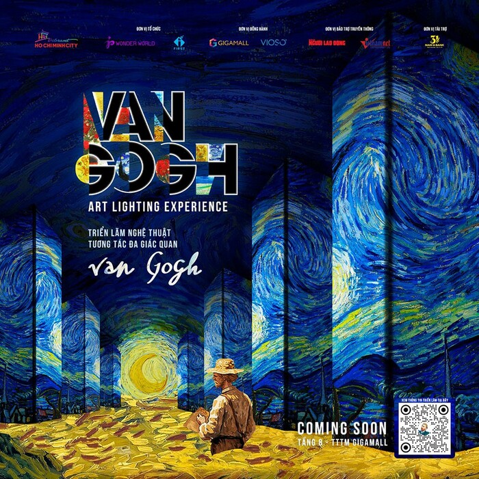 Triển lãm nghệ thuật tương tác đa giác quan Van Gogh được tổ chức từ ngày 09/12/2023