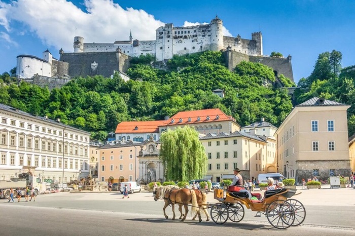 du lịch Salzburg Áo