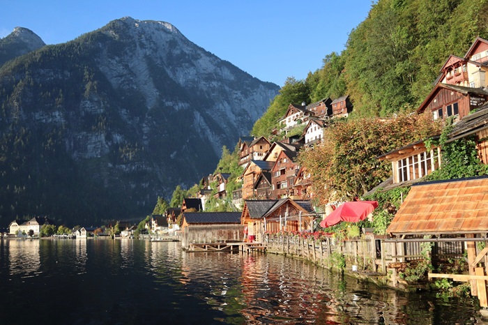 du lịch thị trấn Hallstatt Áo