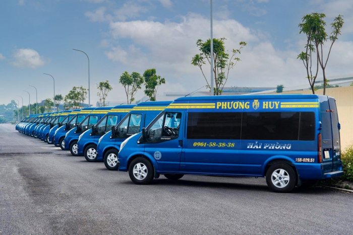 Top những hãng xe Limousine chạy Hải Phòng - Hà Nội 