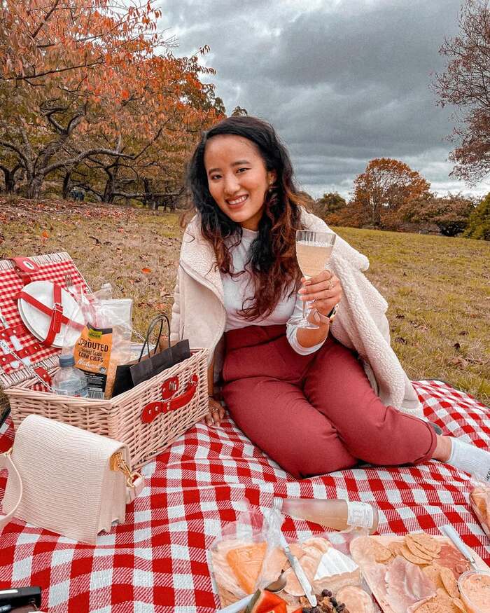 Picnic dã ngoại tại công viên quốc gia Dandenong Úc