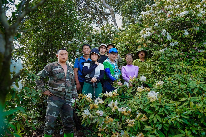 Trekking đỉnh Pù Gió ngắm hoa đua nở trên Cung đường trekking ở Thanh Hoá