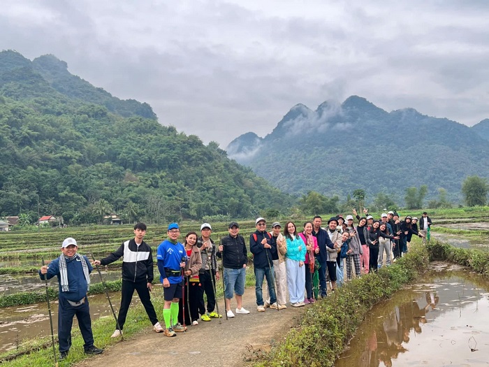 Tuyến chinh phục đỉnh Pù Hu cũng là cung đường trekking ở Thanh Hóa