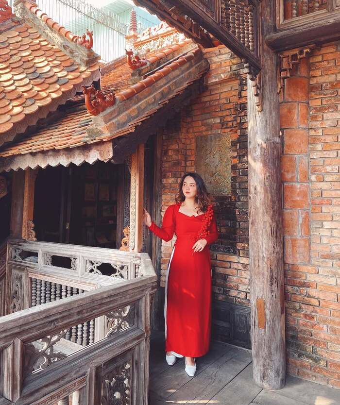 Địa điểm chụp ảnh áo dài đẹp ở TP HCM - Bảo tàng Y học Cổ truyền Việt Nam