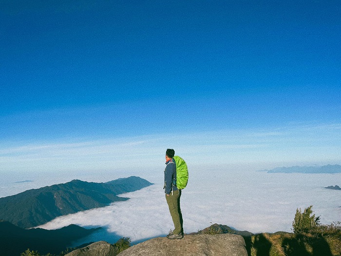 Săn mây tuyệt đẹp trên đỉnh Lùng Cúng Yên Bái