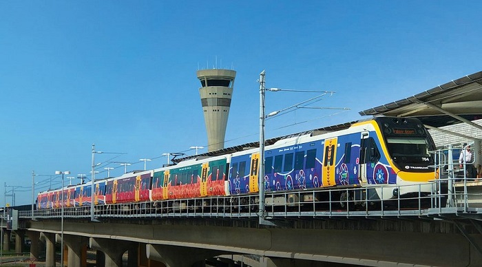 Một trong những kinh nghiệm du lịch thành phố Brisbane Úc bạn không thể bỏ qua là đặt vé tàu Airtrain trực tuyến