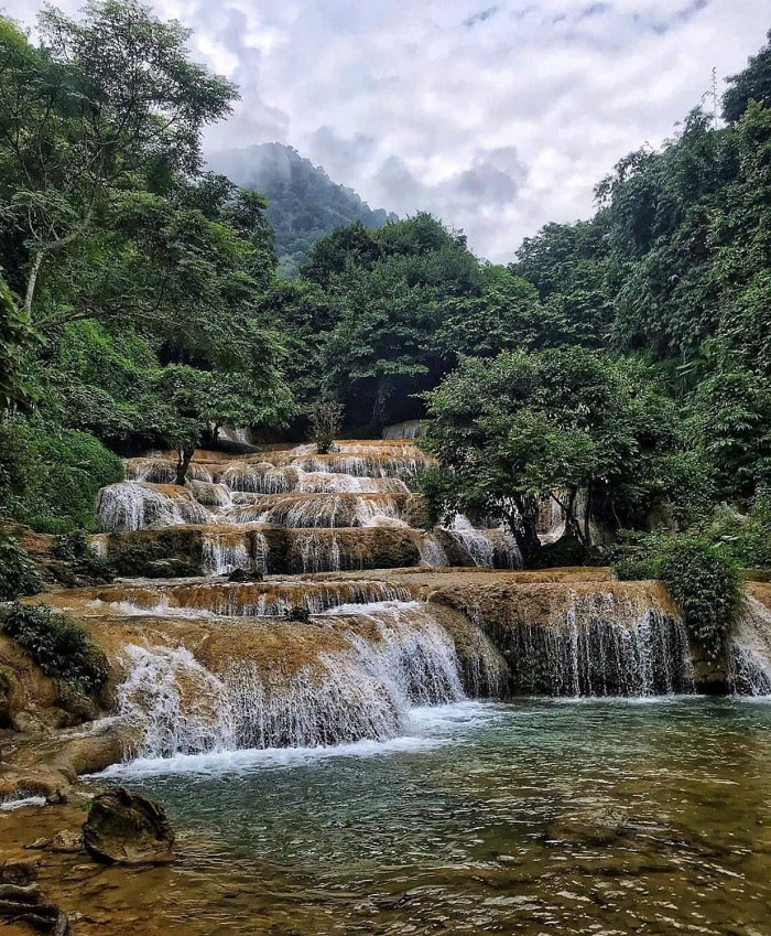 Thác Mây Thanh Hóa nằm ở huyện Thạch Thành