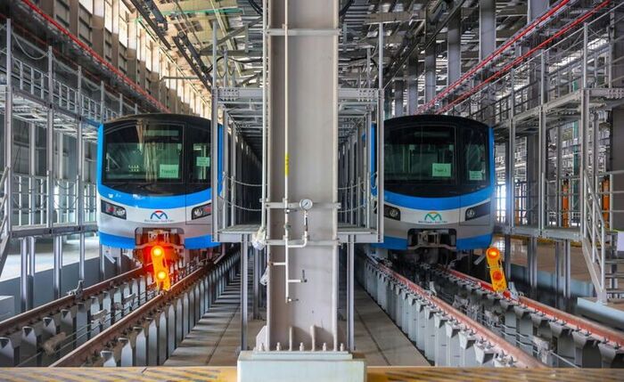 Tuyến Metro số 1 Bến Thành Suối Tiên sở hữu hệ thống cơ sở vật chất hiện đại