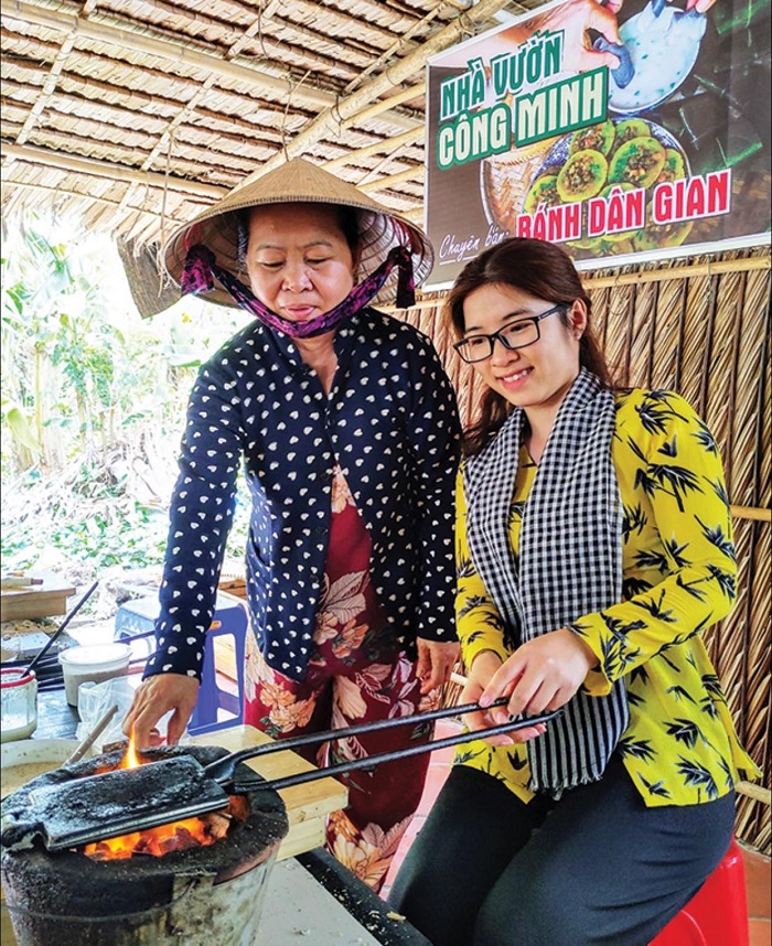 Tham gia nhiều trải nghiệm khi lên Lịch trình du lịch Cồn Sơn Cần Thơ 