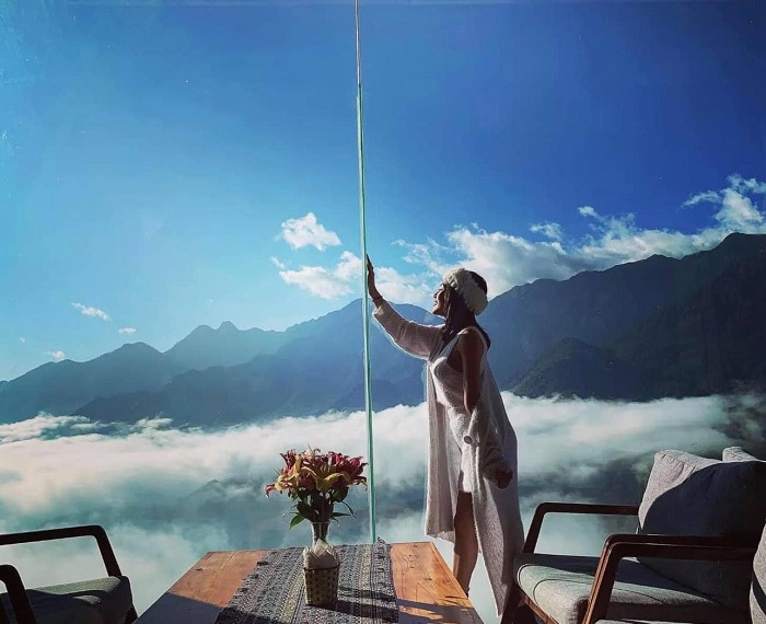 Không gian lãng mạn tại quán cafe view đẹp ở Sapa