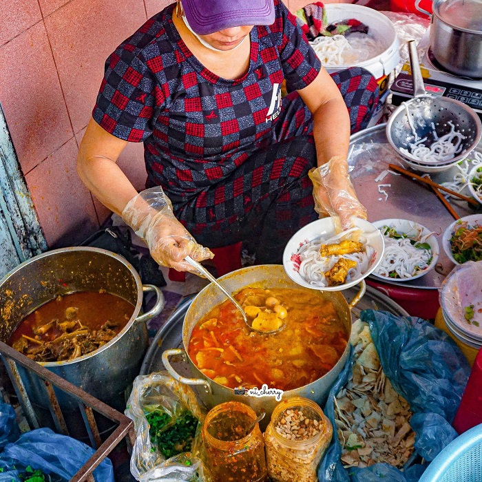 Quán mì quảng ngon ở Đà Nẵng trên đường Đống Đa