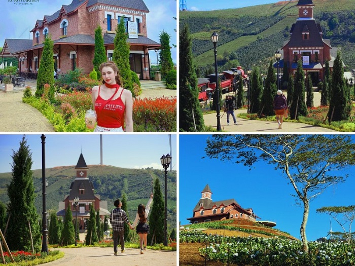 Bạn có thể tới Vườn Châu Âu Đà Lạt bằng nhiều phương tiện khác nhau