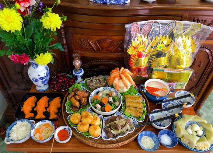 Mâm cúng ông Công ô Táo Mâm cúng ông Công ô Táo