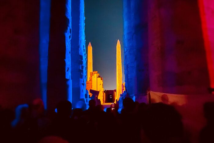 “Sound and Light Show” tổ chức tại đền Karnak Ai Cập