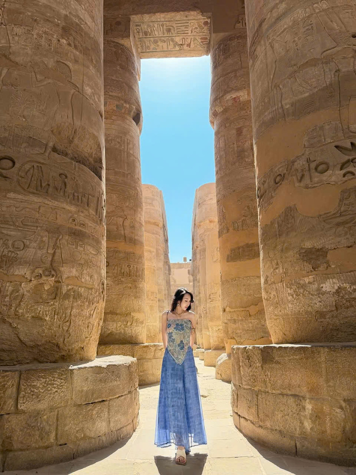  tháng 11 đến tháng 2 là thời điểm lý tưởng nhất để ghé thăm đền Karnak Ai Cập