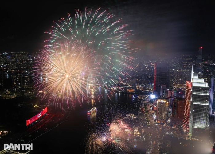 Địa điểm bắn pháo hoa Tết dương lịch 2026 tại HCM